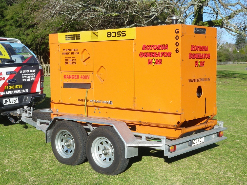 Generator Hire Rotorua Short Term, Long Term Rental‎ BOP, NZ